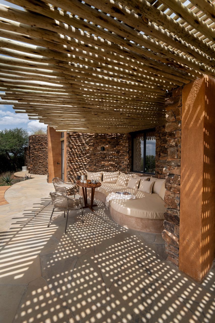 Suyian Lodge safari resort by Michaelis Boyd, Nicholas Plewman Architects and Fox Browne Creative