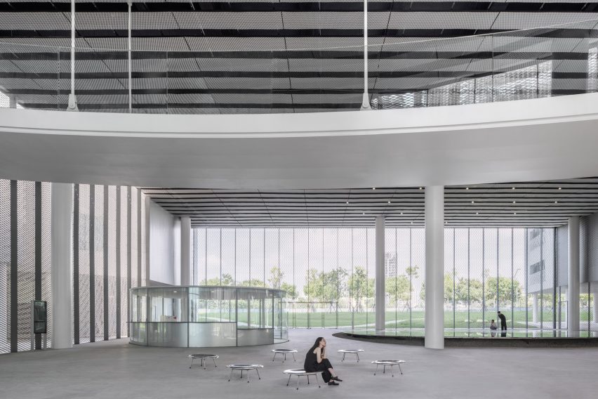 Taichung Green Museumbrary in Taiwan by SANAA