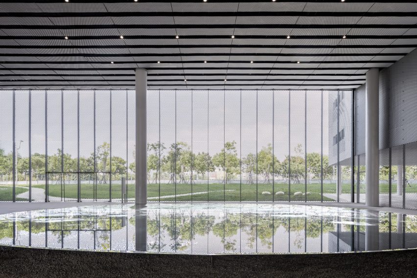 Taichung Green Museumbrary in Taiwan by SANAA