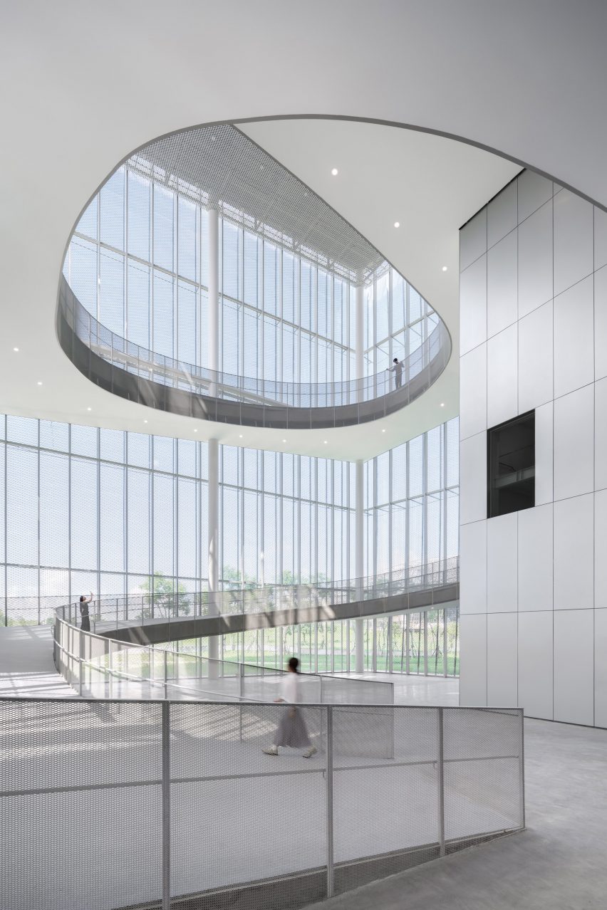 Taichung Green Museumbrary in Taiwan by SANAA
