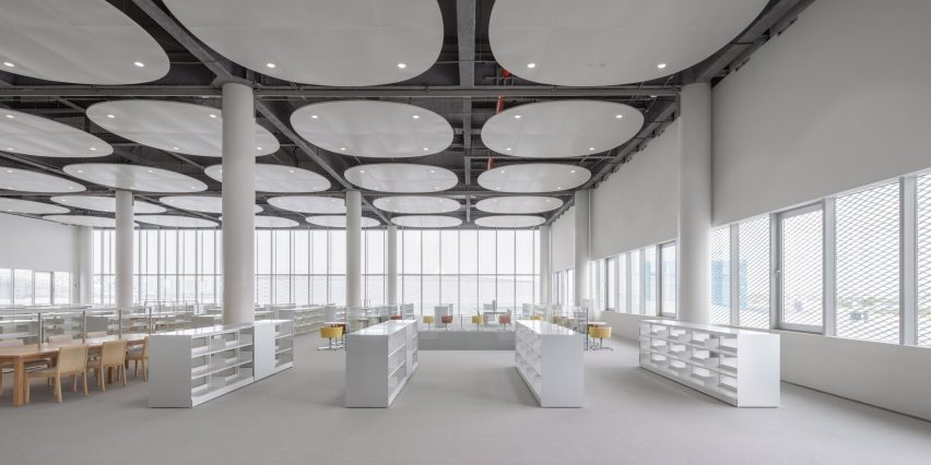 Taichung Green Museumbrary in Taiwan by SANAA