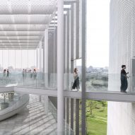 Taichung Green Museumbrary in Taiwan by SANAA