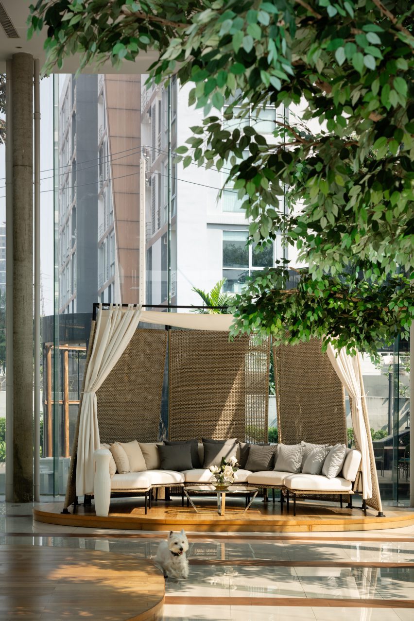 Teepee pavilion by Apirat Boonruangthaworn for Hawaii Thai