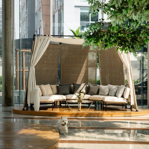Teepee pavilion by Apirat Boonruangthaworn for Hawaii Thai