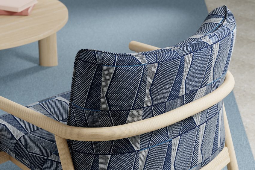 Template, Acre and Marl fabrics by West Elm and Designtex
