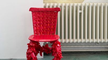 Resistance chair by 2LG at Camden Inspire's 2025 Unbroken exhibition