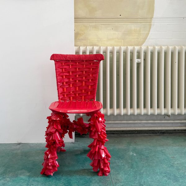 Resistance chair by 2LG at Camden Inspire's 2025 Unbroken exhibition