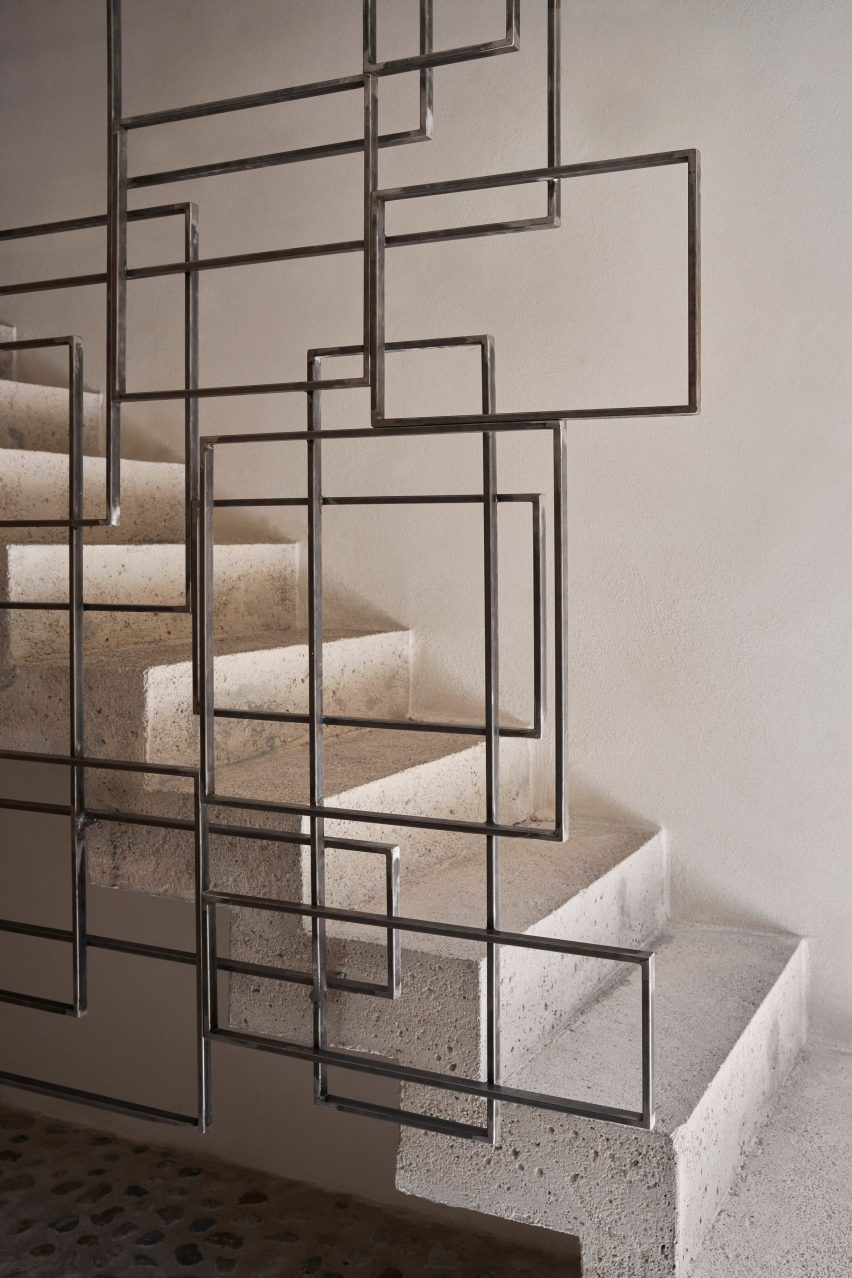 Staircase in Vipp Townhouse in Lagrasse