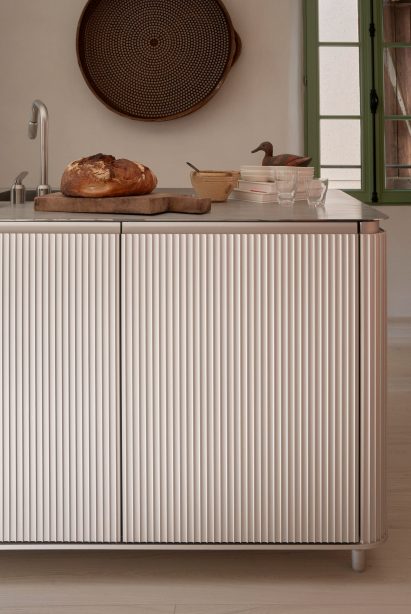 Kitchen in Vipp Townhouse in Lagrasse