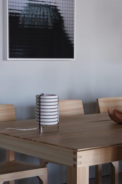 WA table lamp designed by Akasaki & Vanhuyse for Tokyu Corporation