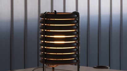 WA table lamp designed by Akasaki & Vanhuyse for Tokyu Corporation