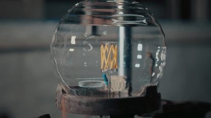 Close up of Wake lamp bulb