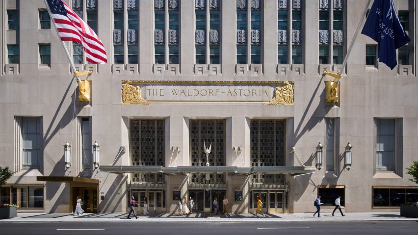 Waldorf Astoria restored by SOM