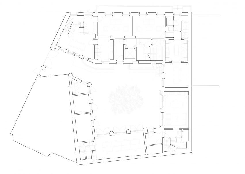 Plan of 20 Newcourt Street by Wendover