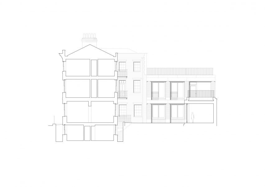 Section of 20 Newcourt Street by Wendover