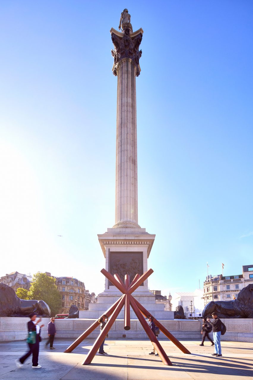 What Nelson Sees by Paul Cocksedge as part of London Design Festival