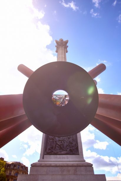 What Nelson Sees by Paul Cocksedge as part of London Design Festival