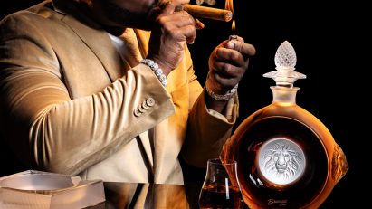 505 Edition Branson Cognac bottle by 50 Cent and Lalique