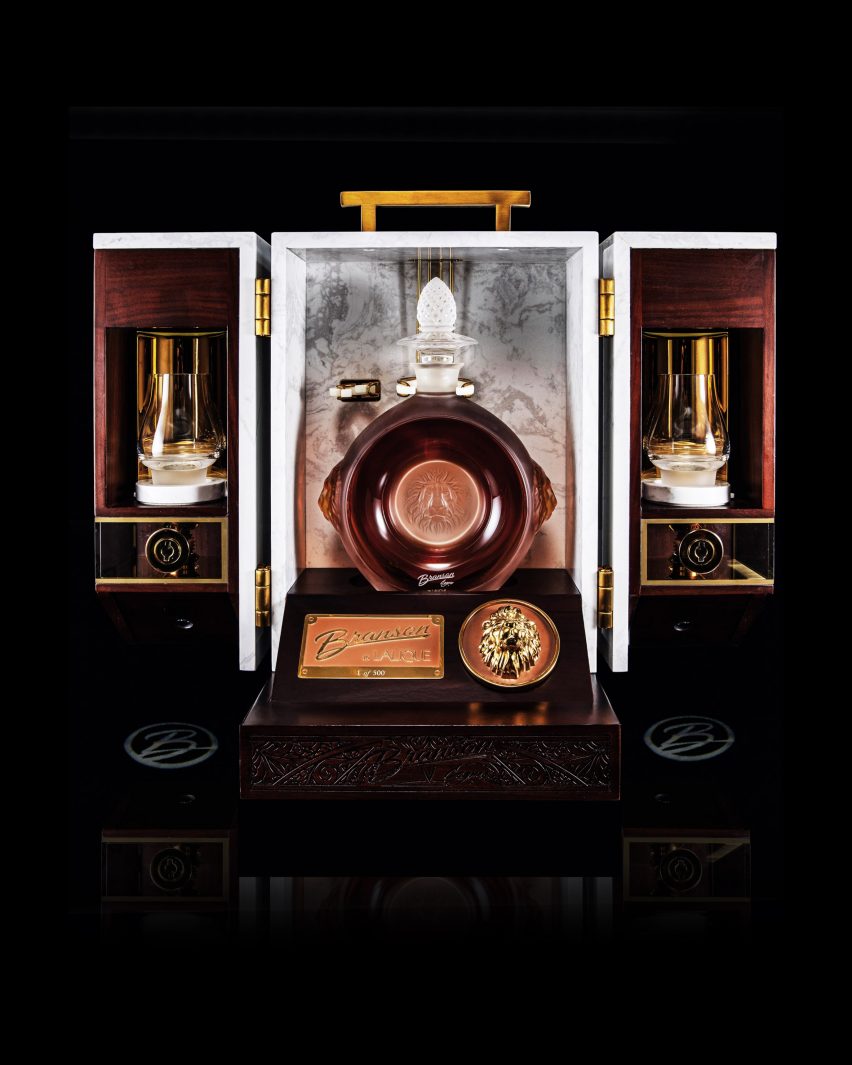 505 Edition Branson Cognac bottle by 50 Cent and Lalique