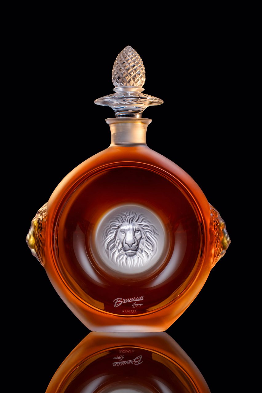 505 Edition Branson Cognac bottle by 50 Cent and Lalique