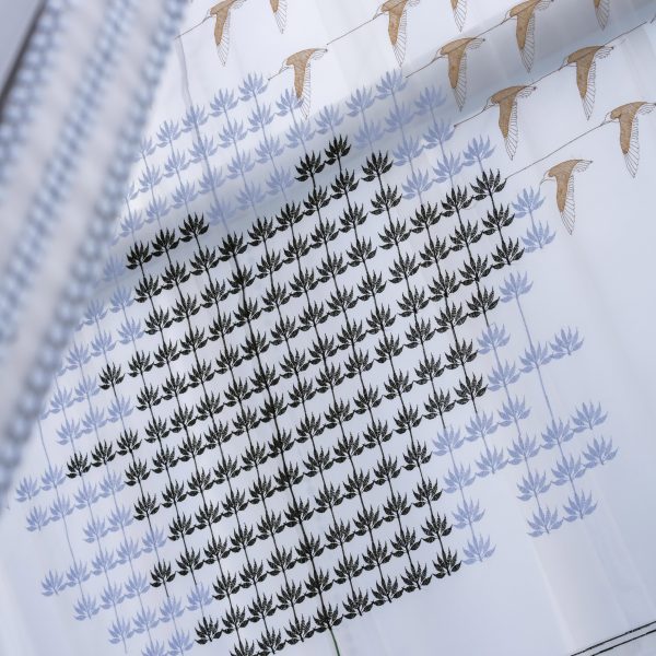 Photo of embroidered textiles