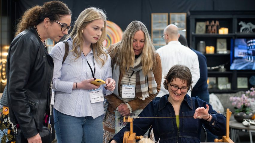 Photo of people at Decorex
