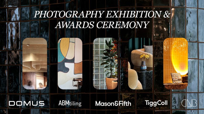 Graphic for the Domus Photography Exhibition and Awards Ceremony