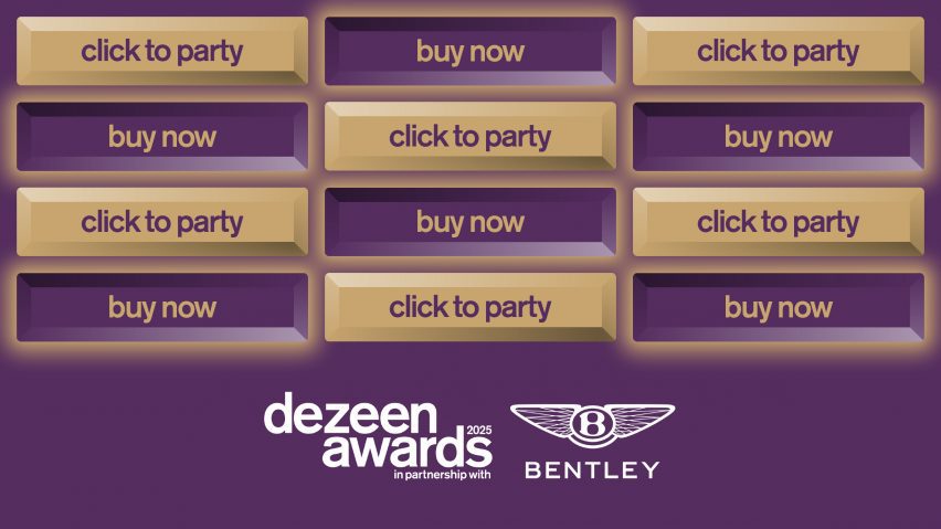 Join guests from around the world at the Dezeen Awards 2025 party