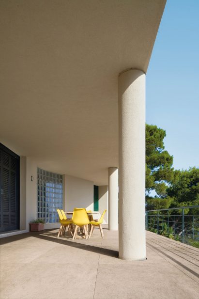 Lexicon flooring on a patio