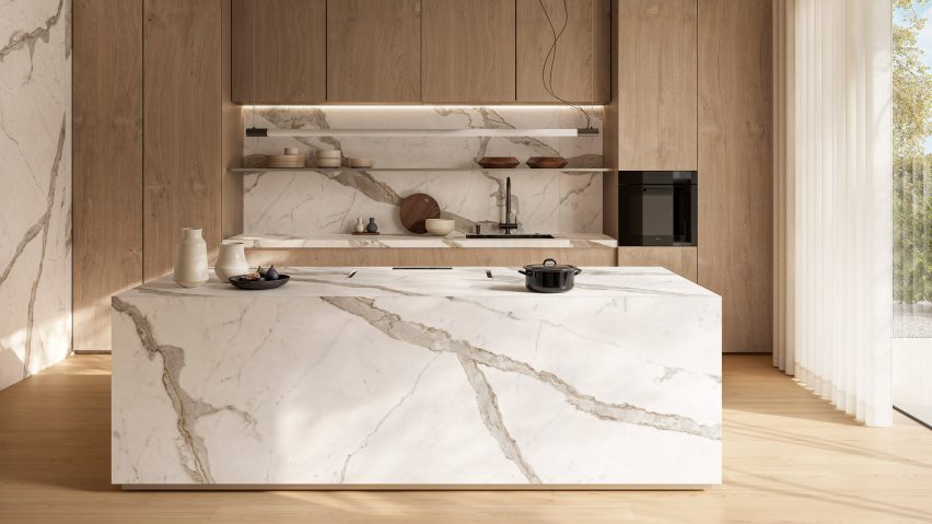 Casalgrande Padana unveils luxury porcelain integrated induction hobs