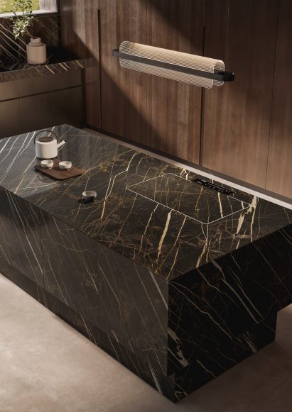 Casalgrande Padana integrated induction hobs