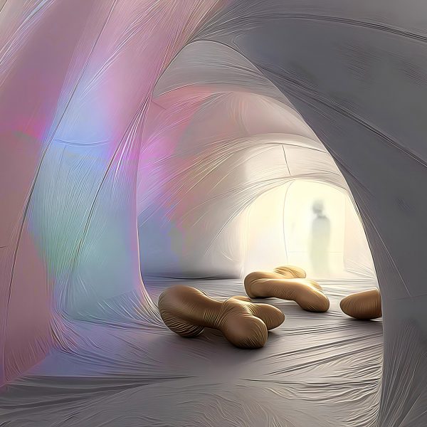 Photo of inflatable installation