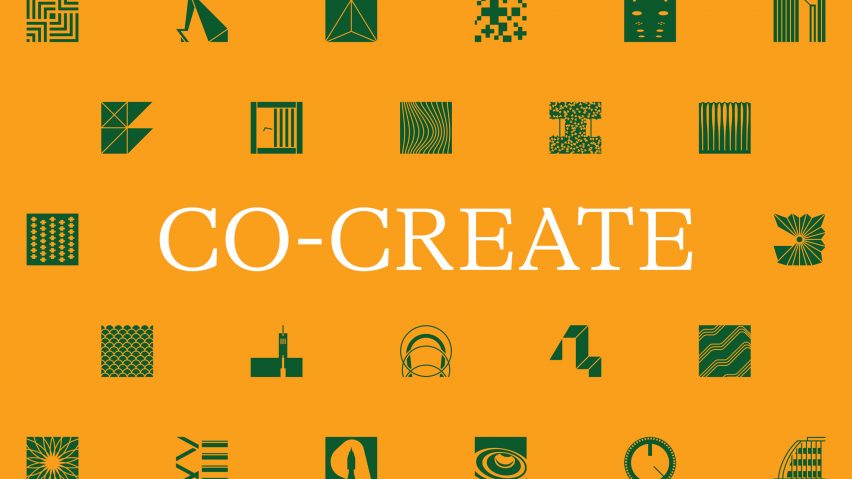 Graphic for the Co-Create exhibition