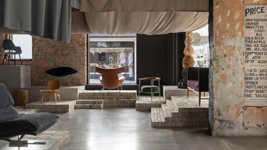 Photo of furniture showroom