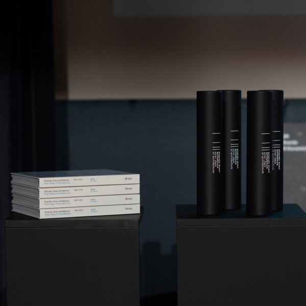 Photo of books and awards on a table