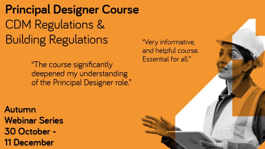 Graphic for RIBA Principal Designer Course Autumn 2025