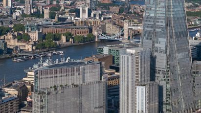 Bird's eye view of Shard Place