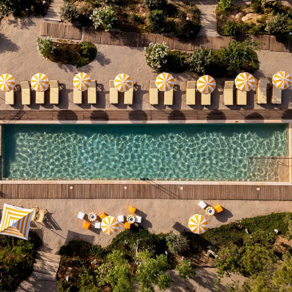 Photo of a pool at the Solaire Lounge by Veuve Clicquot