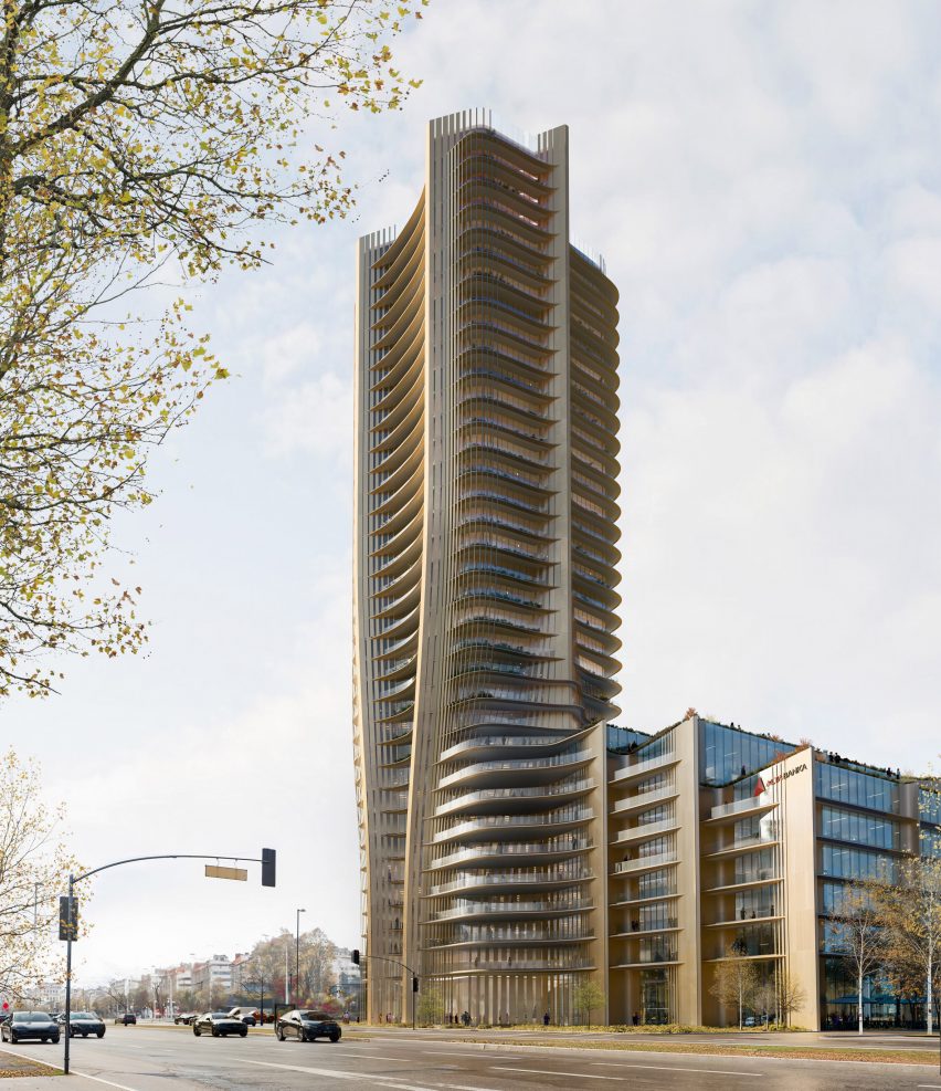 Alta tower in Belgrade