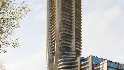 Alta Tower skyscraper in Belgrade by Zaha Hadid Architects and Bureau Cube Partners