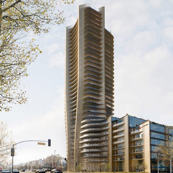 Alta Tower skyscraper in Belgrade by Zaha Hadid Architects and Bureau Cube Partners