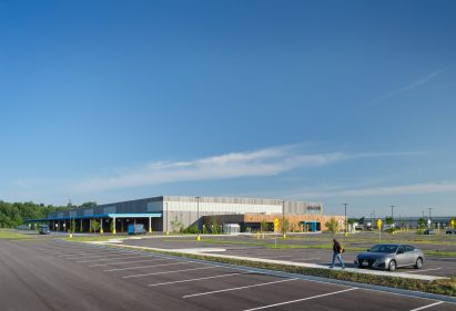 Mass timber Amazon warehouse