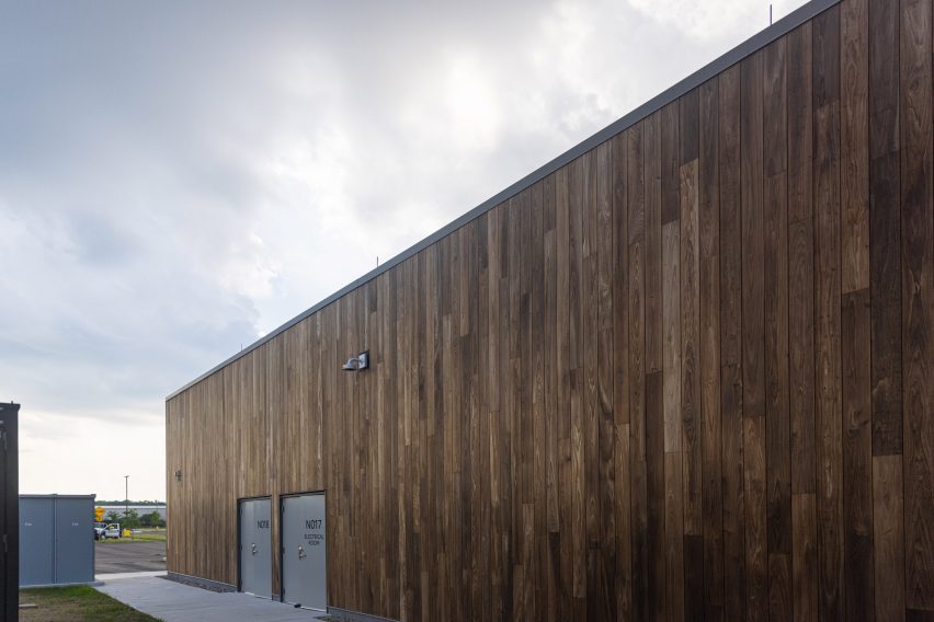 Mass timber office