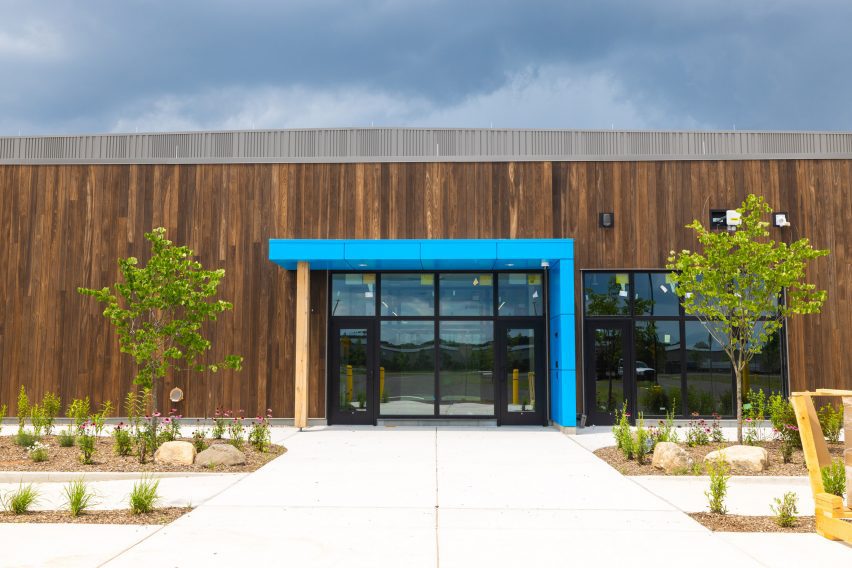 Mass timber office
