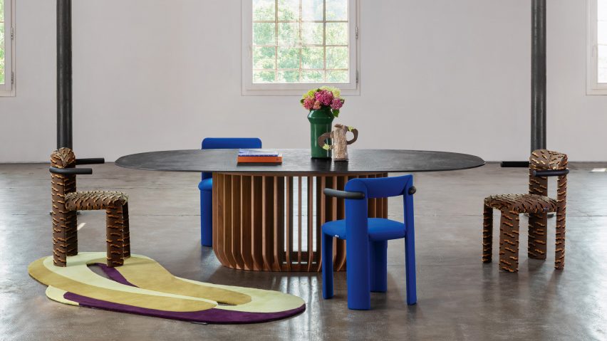 Amia chair by E-ggs for Miniforms
