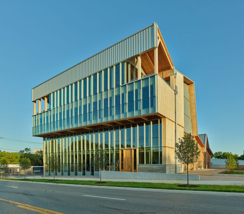 Anthony Timberlands Center for Design and Materials Innovation by Grafton Architects