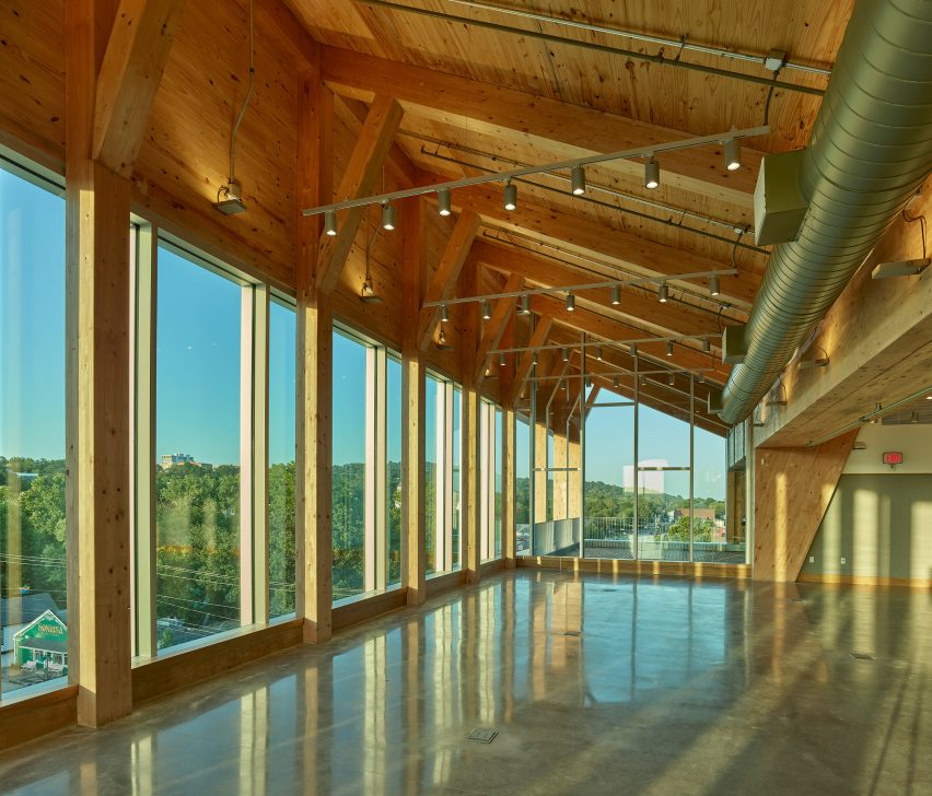 Anthony Timberlands Center for Design and Materials Innovation by Grafton Architects