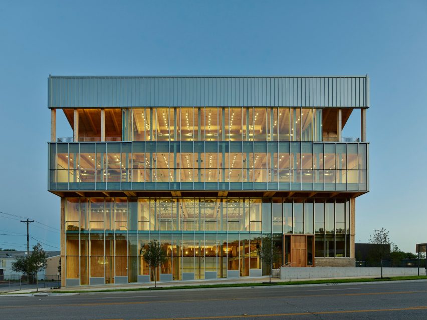 Anthony Timberlands Center for Design and Materials Innovation by Grafton Architects