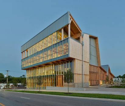 Anthony Timberlands Center for Design and Materials Innovation by Grafton Architects