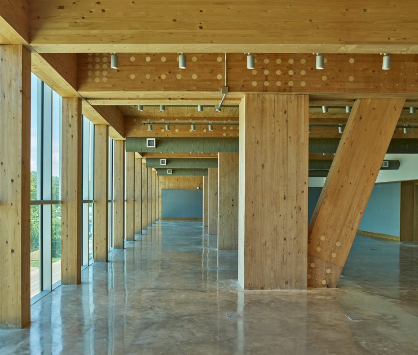 Anthony Timberlands Center for Design and Materials Innovation by Grafton Architects